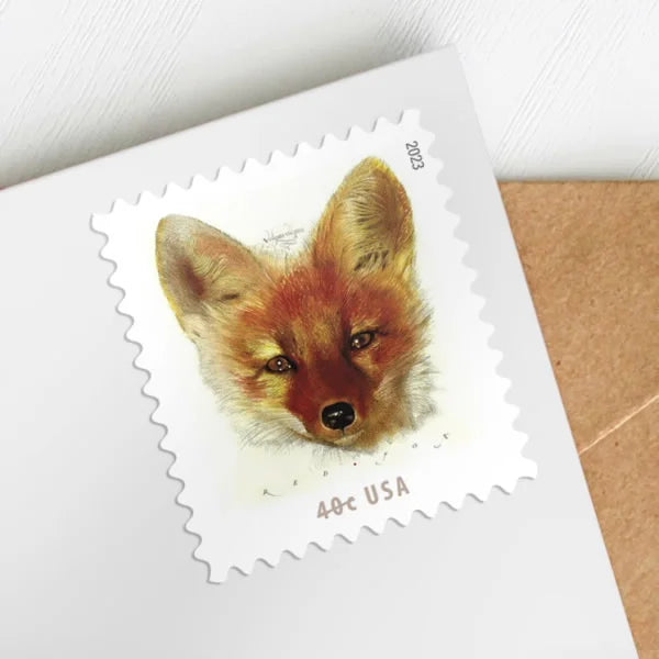 NOT Forever Stamp-40¢ Stamps 2023 Red Fox – Wildlife Series, First-Class Rate