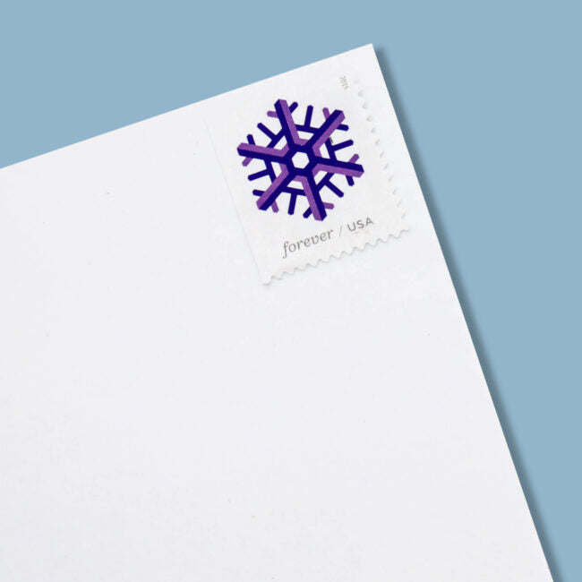 Forever Stamps 2015 Geometric Snowflakes – Holiday Celebration, First-Class Postage