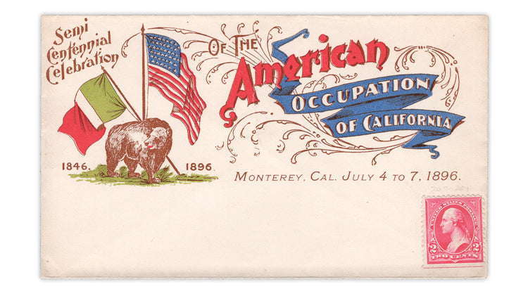 1894 cover harkens to California before 1850 statehood