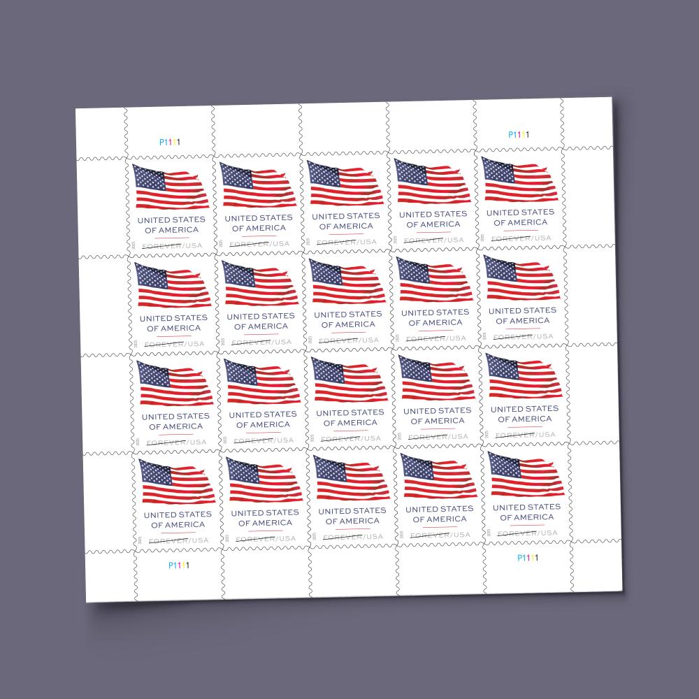 Forever Flag Stamps: Practicality Meets Patriotism