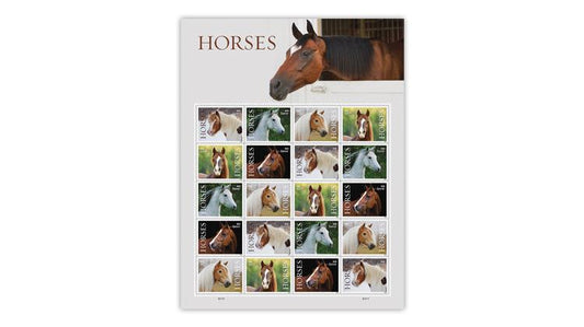 New U.S. Horses stamps to connect with Pony Express history June 17 in St. Joseph, Mo.