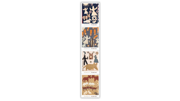 Harriet Powers honored on Feb. 28 U.S. commemorative stamps