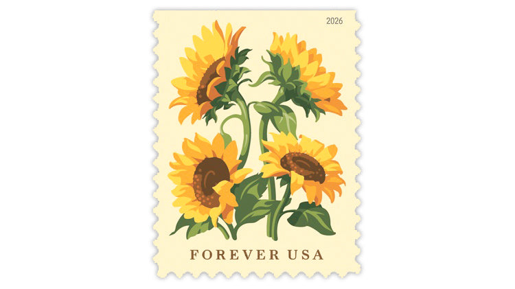 Sunflowers to bloom March 14 at 2026 March Party stamp show