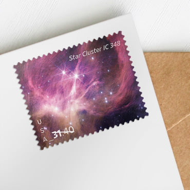 NOT Forever Stamp-$31.40 Stamps 2025 Star Cluster IC 348 – Astronomy Collection, First-Class Rate
