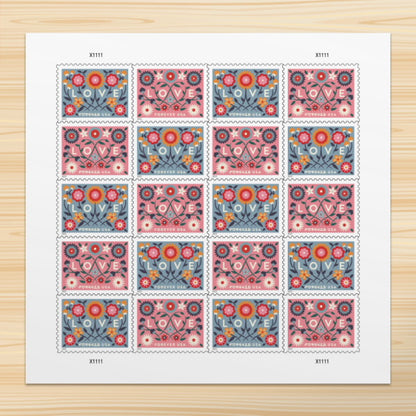 Forever Stamps 2022 Love – Love Greeting, First-Class Postage