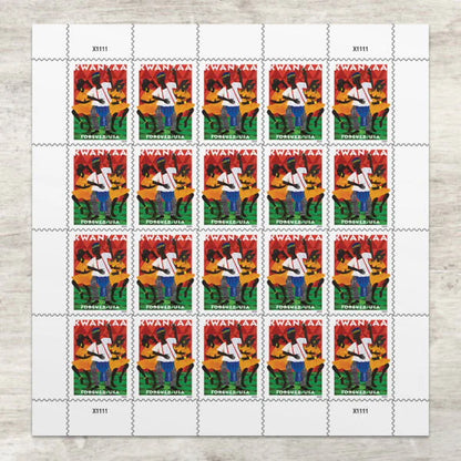 Forever Stamps 2024 Kwanzaa – Holiday Celebration, First-Class Postage