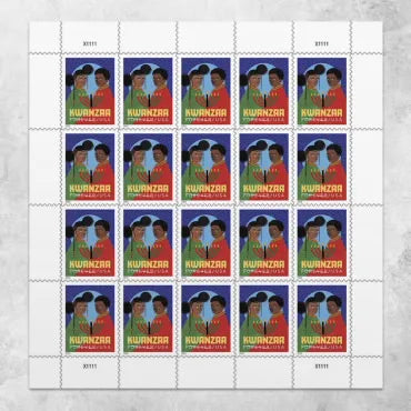 Forever Stamps 2022 Kwanzaa – Holiday Celebration, First-Class Postage