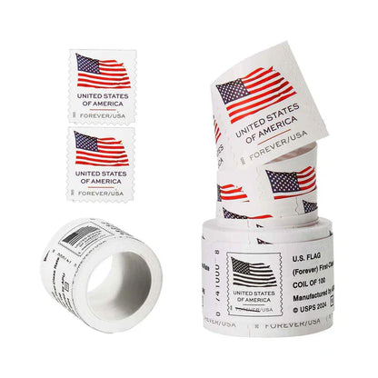 Forever Stamps 2025 U.S. Flag – Patriotic Symbol, First-Class Postage