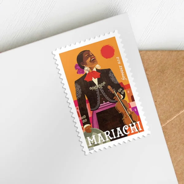 Forever Stamps 2022 Mariachi – Music and Cultural Heritage, First-Class Postage