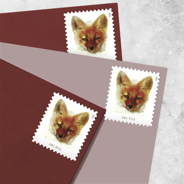 NOT Forever Stamp-40¢ Stamps 2023 Red Fox – Wildlife Series, First-Class Rate