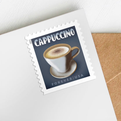 Forever Stamps 2021 Espresso Drinks – Coffee Set, First-Class Postage