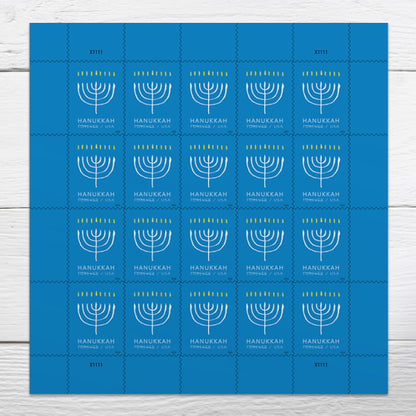 Forever Stamps 2024 Hanukkah – Holiday Celebration, First-Class Postage
