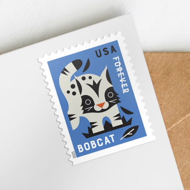 Forever Stamps 2025 Baby Wild Animals – Nature Series, First-Class Postage