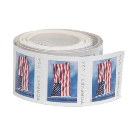 Highly Recommended: $149 for 10 Rolls(1000pcs) – 2017/2023/2024/2025 Flag