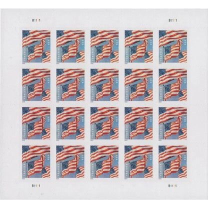 Forever Stamps 2022 U.S. Flag – Patriotic Symbol, First-Class Postage