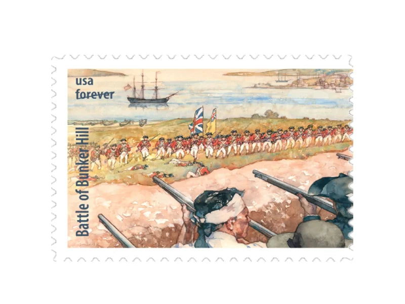 Forever Stamps 2025 Battlefields of the American Revolution – Commemorative Issue, First-Class Postage