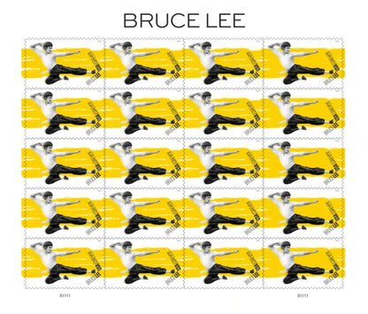 Forever Stamps 2026 Bruce Lee – Martial Arts Legend, First-Class Postage