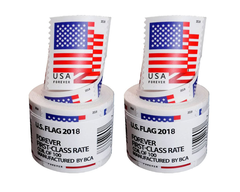 Limited Time Deal: $89.99 for 5 Rolls(500 Forever Stamps) – 2017/2023/2024/2025 Flag