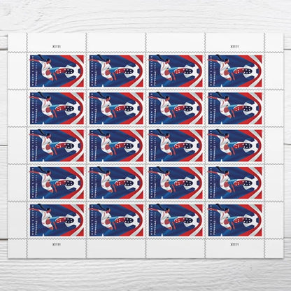 Forever Stamps 2023 Women’s Soccer – Celebrating Female Athletes, First-Class Postage