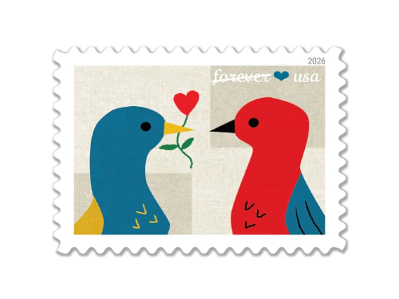 Forever Stamps 2026 Love – Wedding Invitation, First-Class Postage